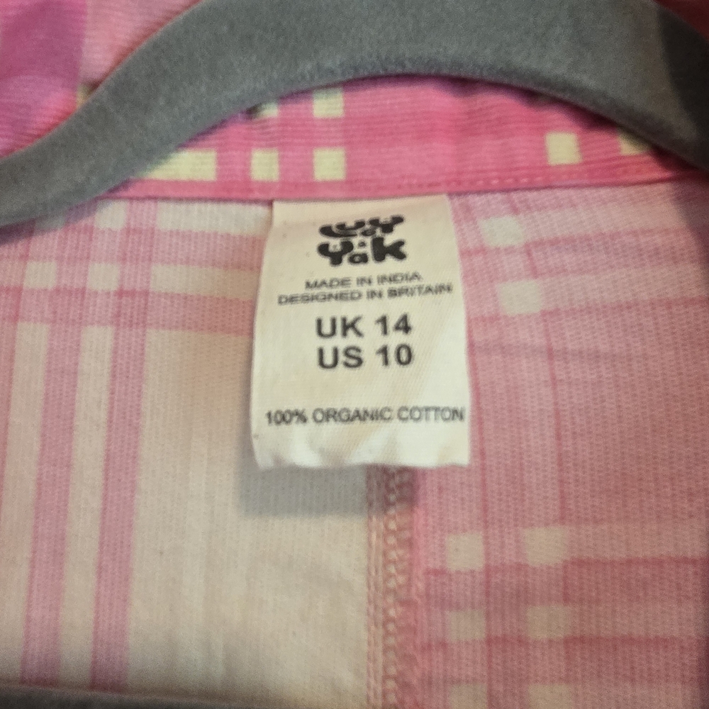 Lucy & Yak Pink Plaid Jumpsuit - Picture 4 of 10